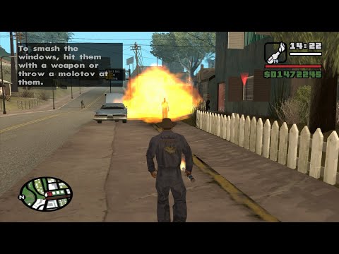 GTA San Andreas GTA San Andreas Burning Desire C R A S H Mission 1 From The Starter Save