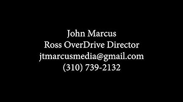 John Marcus Director Track Ross OverDrive