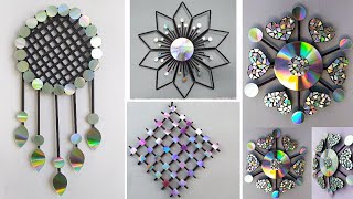 4 DIY Home decorations Ideas By Old CD || Weast CD Tutorial Home decor Ideas || Art Ideas