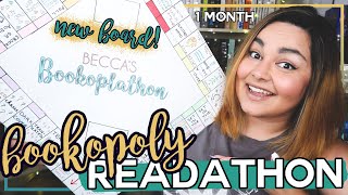 SEPTEMBER BOOKOPOLY READATHON ANNOUNCEMENT // Becca's BookoplAthon #2 // 2020