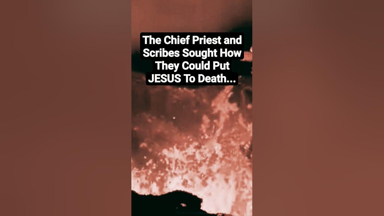the-plot-to-kill-jesus-mark-14-1-2-youtube