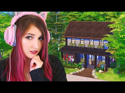 Can I Build a GOOD Off The Grid House in Sims 4?