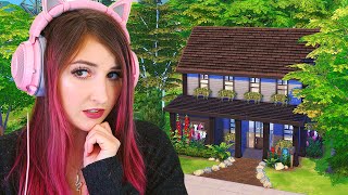 Can I Build a GOOD Off The Grid House in Sims 4?