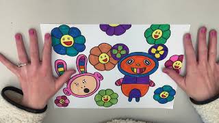 Superflat Animals K-2nd (June 1st-4th)