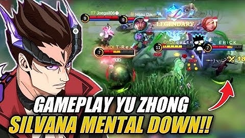 GAMEPLAY YU ZHONG 100% UNSTOPPABLE!! Best Build Top Global Yu Zhong - Mobile Legends