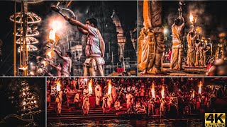 Experience The Iconic Ganga Aarti, Varanasi |4K | Cinematic Video | #gangaaarti #kashi #banaras |