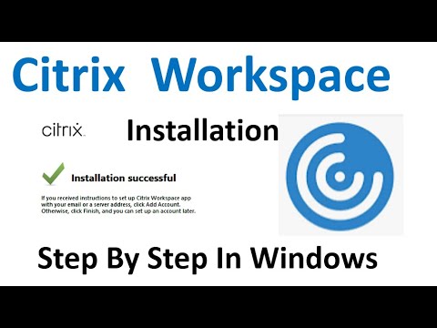 Video: Citrix Receiver rau Windows yog dab tsi?