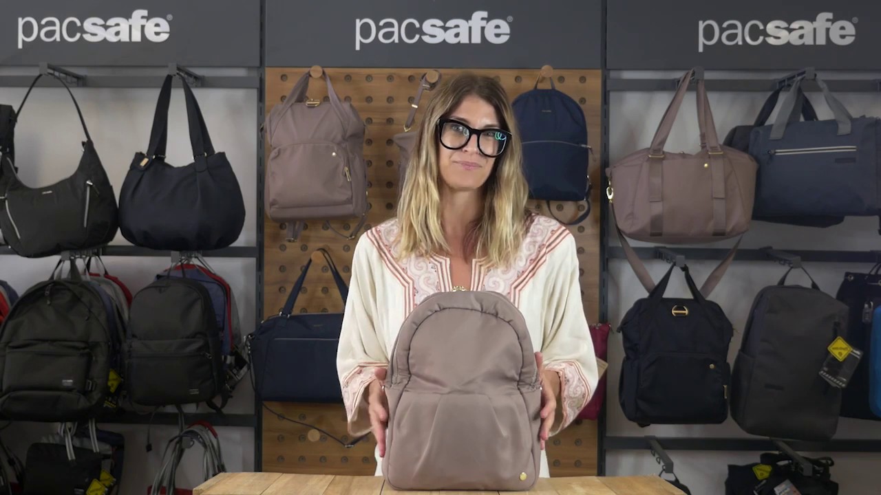 Pacsafe Citysafe CX Anti-Theft Convertible Backpack ECONYL Rose