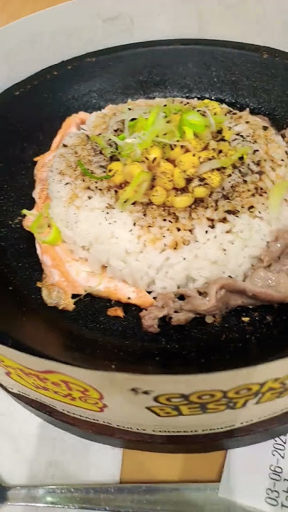 Pepper Lunch...be careful it's hot 😋🥰🫠🤭🥘🥣🥤🧋🍛🍲