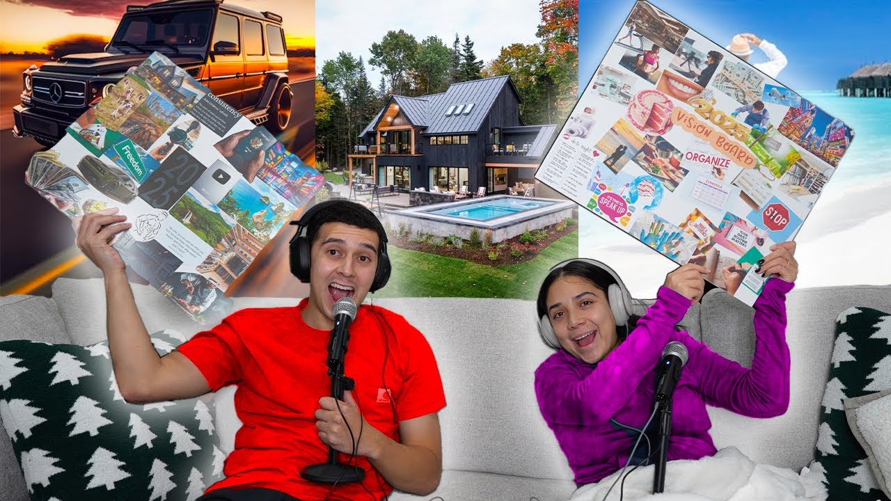 MY 2025 VISION BOARD!!!