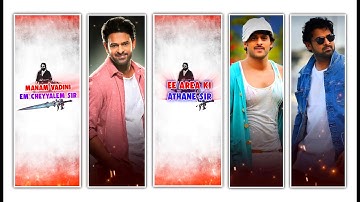 Boys Best Attitude Lyrical Whatsapp Status Video Editing in Telugu Kinemaster