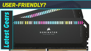 Unleash Ultimate Performance with CORSAIR DOMINATOR PLATINUM RGB DDR5 RAM 64GB!