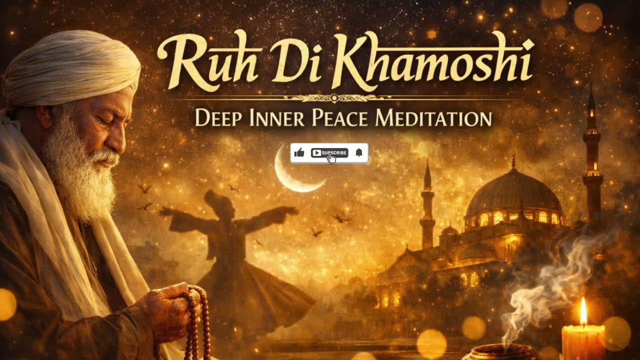 Ruh Di Khamoshi | 30 Minutes Punjabi Sufi Meditation Music for Deep Inner Peace 