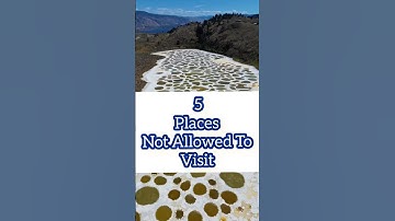 Places Not Allowed To Visit | Top 5 Secret Places | Most Protected Places