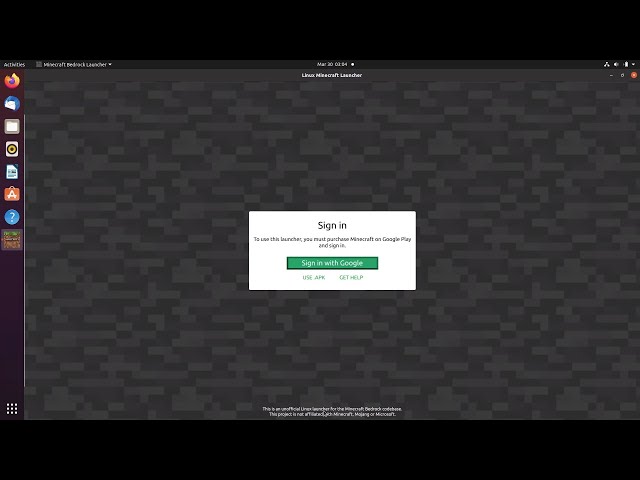 Como instalar o Minecraft Bedrock Launcher no Linux via Flatpak