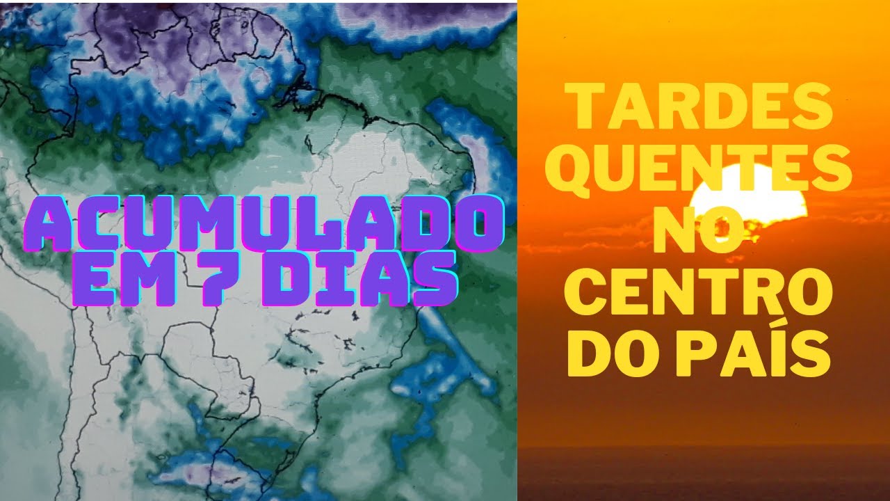 Acumulado e distribuição das chuvas (21 a 27 de agosto/2022) e comportamento das temperaturas!