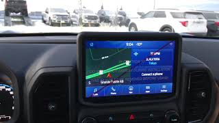 2021 Ford Bronco Sport - Touchscreen walkthrough