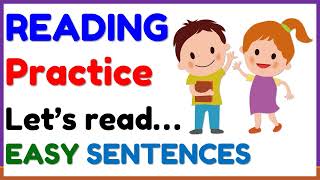 KIDS READING PRACTICE AT HOME LESSON 5 | Simple Sentences | Learn to Read Sentences