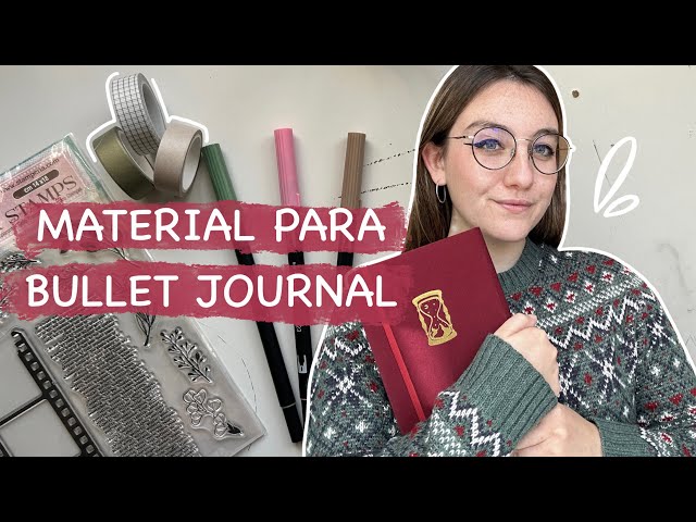 ⚡ 10+1 Materiales Básicos para hacer tu Bullet Journal - Sweet