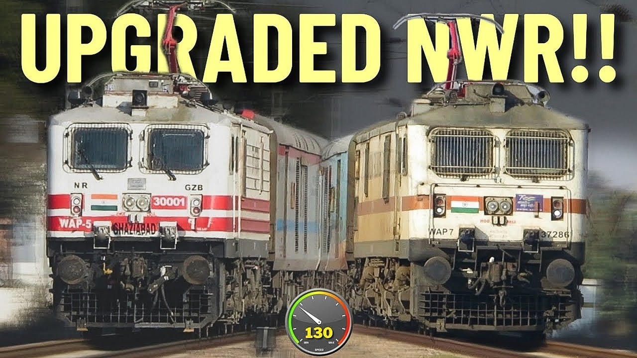 Upgraded NWR!! 130 KMPH Trains in NWR ~ Ajmer - Jaipur - Rewari Stretch | Indian Railways