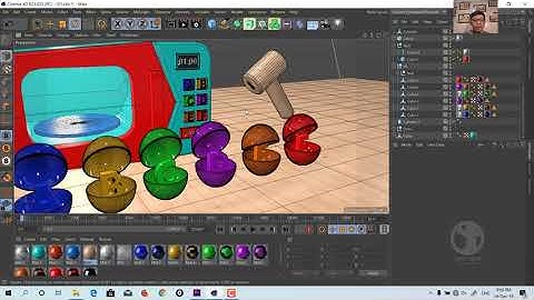 Cinema 4D R21 Tutorial : How to make Video Learn Color