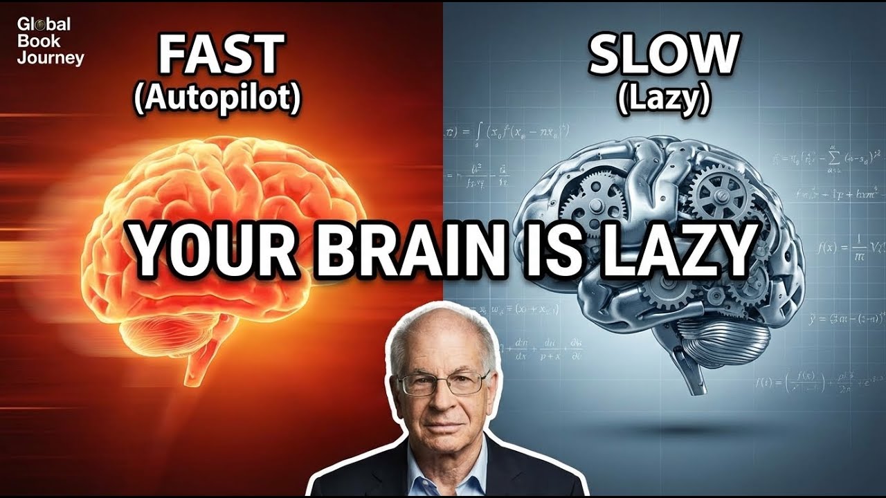 「Global Book Journey」System 1 vs. System 2: Why Your Brain is Lazy (Thinking, Fast and Slow)