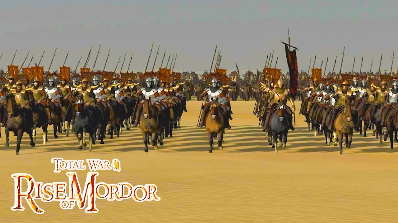 Rise Of Mordor - Haradrim Struggle With Rohan Army - LOTR Cinematic ...