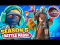 SEASON 5 *INSANE* BATTLEPASS! (100% Unlocked)