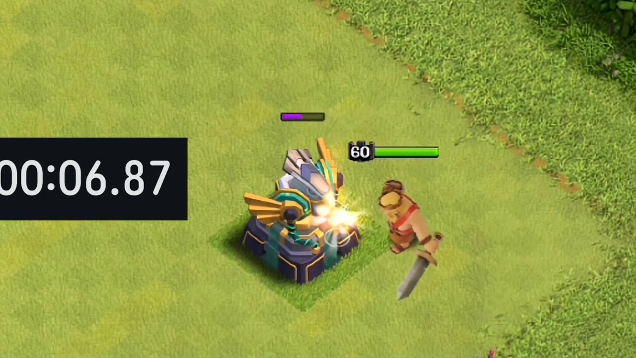 Testing every hero's damage (DPS) in Clash of Clans #clashofclans #coc 