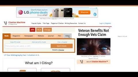How to use an Online Citation Generator