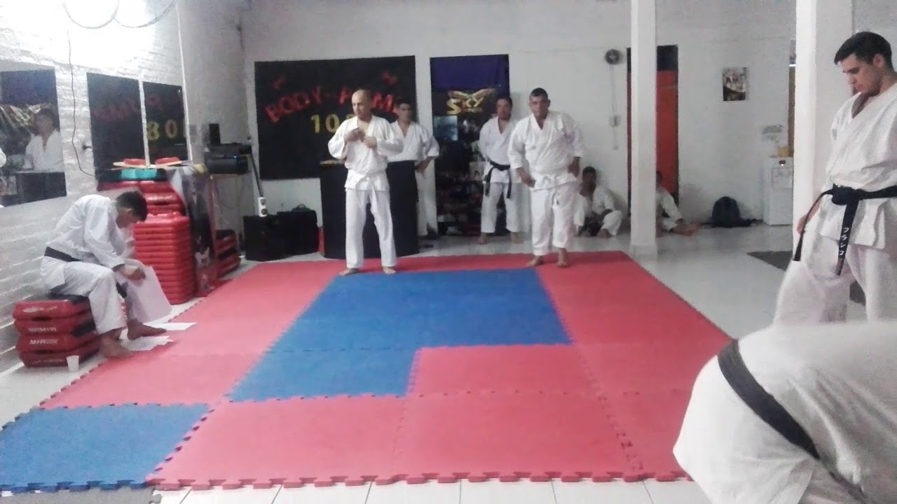 Examen De Karate do Shotokan YouTube