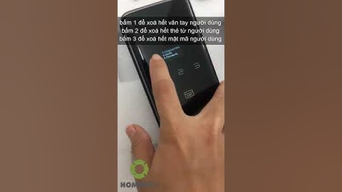 Homekit - Cách xoá theo từng tính năng  người dùng khoá AB-14B app Tuya smart