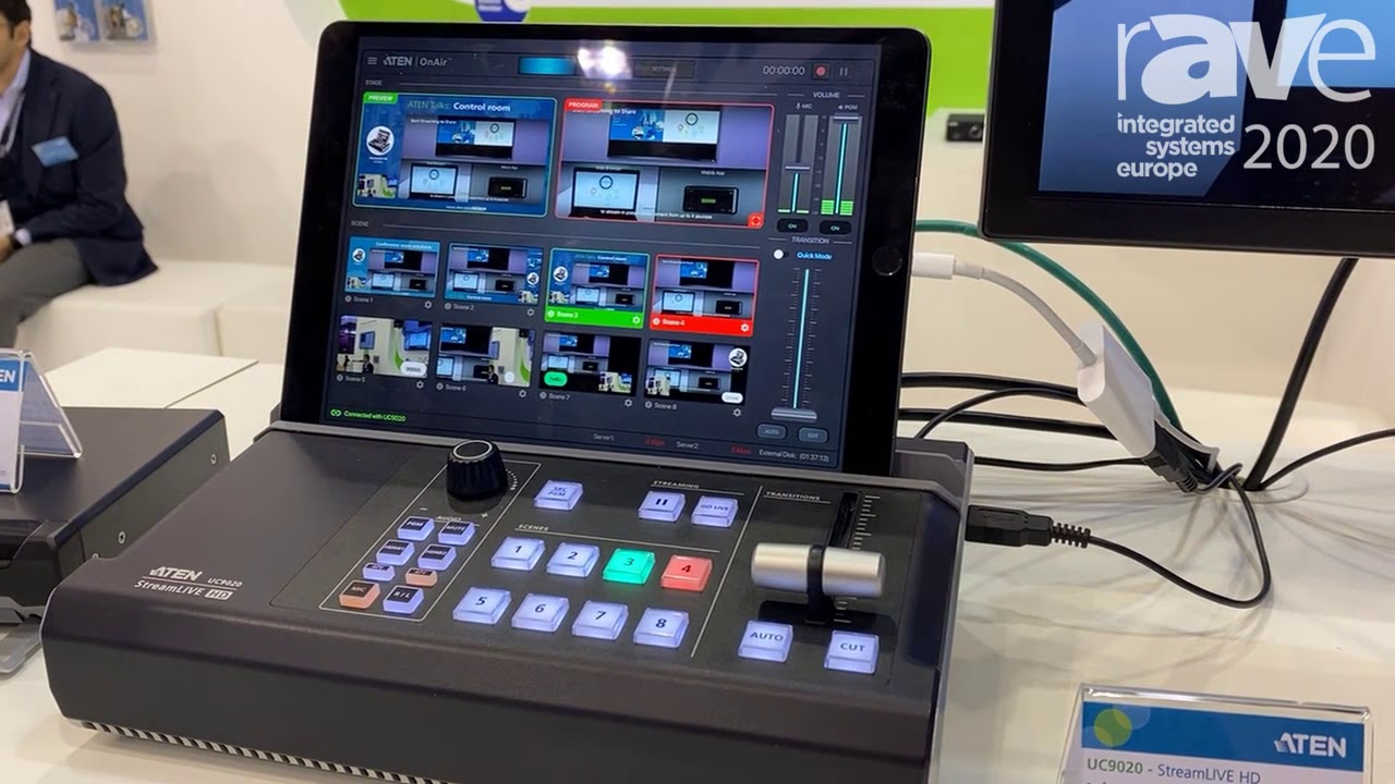 ISE 2020: ATEN Discusses UC9020 StreamLIVE HD Live-Streaming
