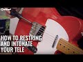 How to restring and intonate your Telecaster | Guitar.com DIY