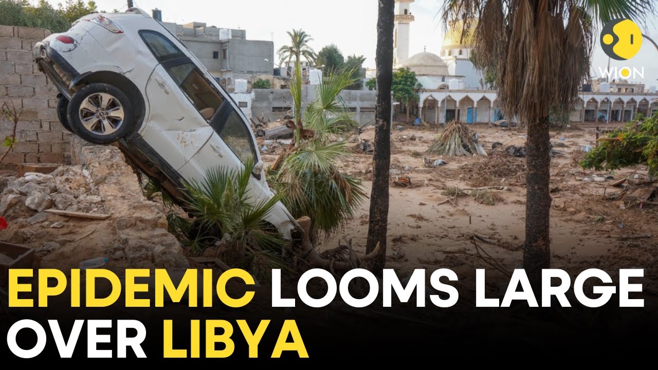 LIBYA FLOOD LIVE: 300,000 children in flood-ravaged Libya facing health crisis | WION LIVE