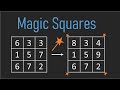 The MAGIC Square Problem (Coding Interview Question)