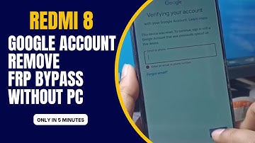Xiaomi Redmi 8 (M1908C3II) FRP Unlock | Google Account Bypass | MIUI 11 | 12 (Without PC) Latest2023