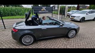 Alfa Spider 939 Convertible Roof Fault Leaking Fluid Cabrio Storing Service Nederland Ruinen Dak Lek