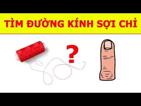 Video: Cách xác định kích thước nhẫn phù hợp cho ngón tay của bạn: 6 bước