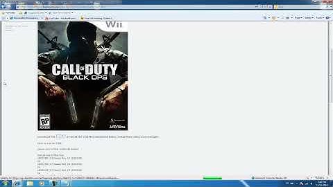 Call Of Duty Black Ops Wii Loading Screen Freeze Fix! (RELEASED)