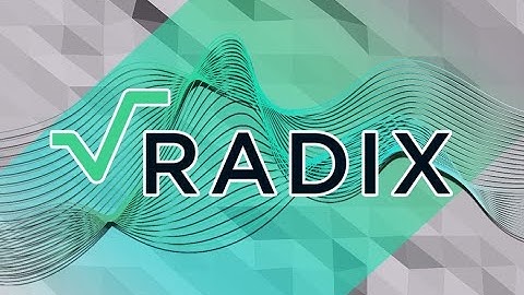 Radix | Thank You XRD Stakers