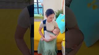 For a new mom like me, this baby carrier is so useful! It makes going out so much easier, frees up