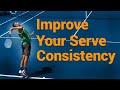 Tennis Serve Technique Tip: Hit Consistent  Serves by Fixing This 1 Position...