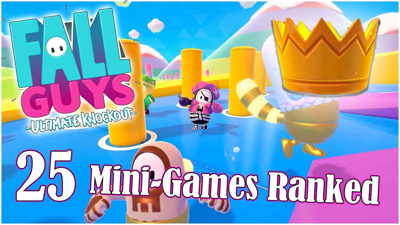 Ranking all 25 mini-games in Fall Guys