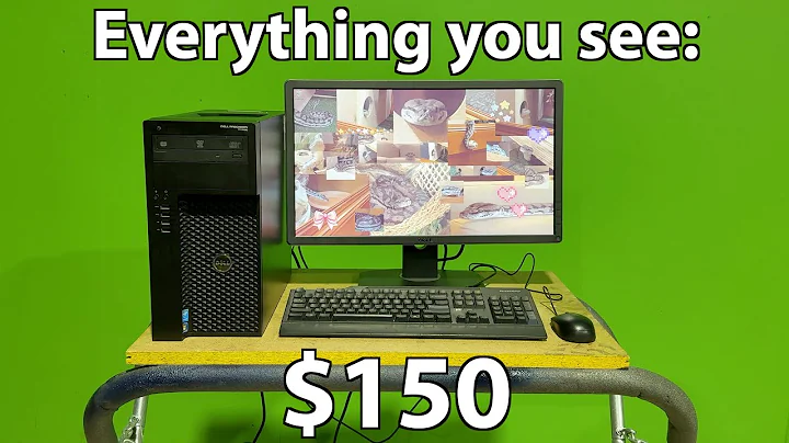 The $150 Gaming Battle Station.