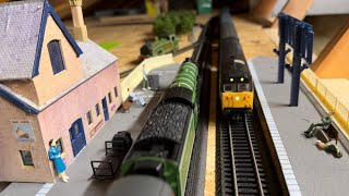 Flying Scotsman & Class 50 Running session October 2025 , Hornby railway 