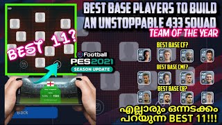 HOW TO BUILD AND UNSTOPPABLE 4-3-3 SQUAD|BEST MANAGER AND PLAYERS |PES 21