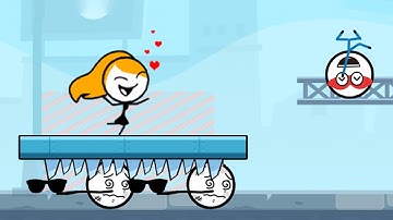 Save Her VS Attack Draw Line - Which Game Do You Like? - Gameplay Walkthrough (IOS Android)