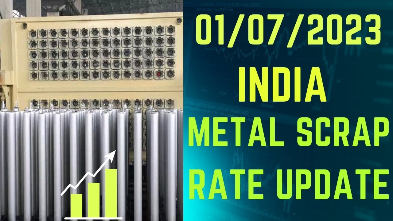Machine Scrap Rate 01 July 2023 metal scrap rate update - YouTube