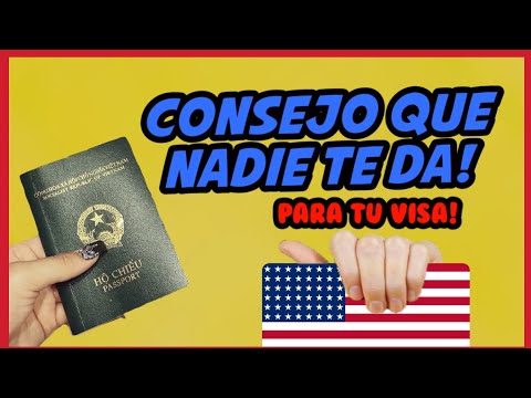 Consejo que nadie te da para la visa americana 🇺🇸🇺🇸